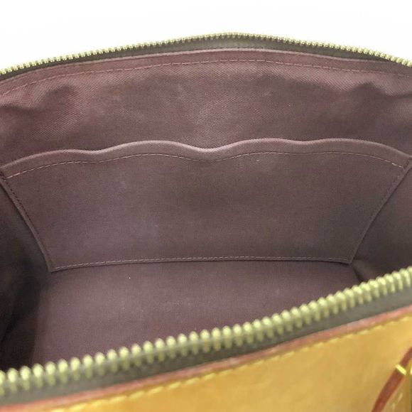 Louis Vuitton Segur Monogram Zipper Handbag Brown - Picture 6 of 9